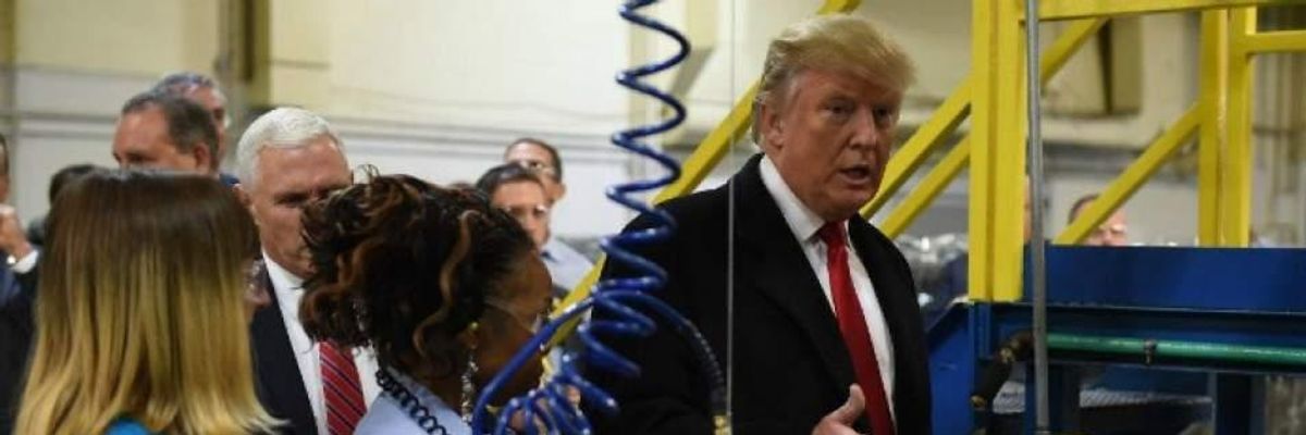 Here Are the 50 'Most Egregious' Ways Trump Has Attacked Workers While Falsely Claiming to Be Their Champion