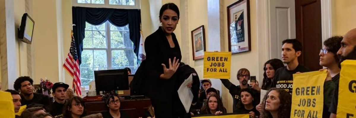 Ocasio-Cortez's Climate Genius Stroke: Her #GreenNewDeal Is the Most Serious Response to the Crisis Yet