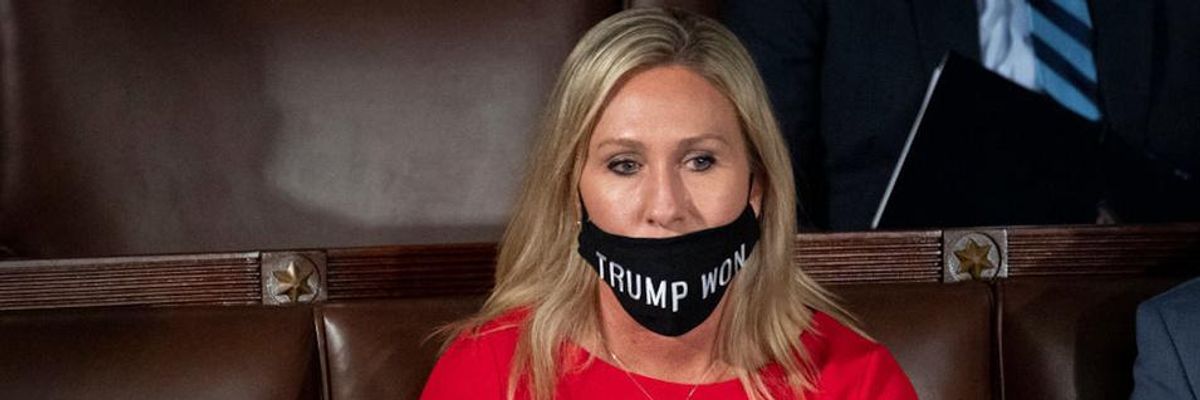 'The House Must Step In': Dems Introduce Resolution to Oust Marjorie Taylor Greene From Committees