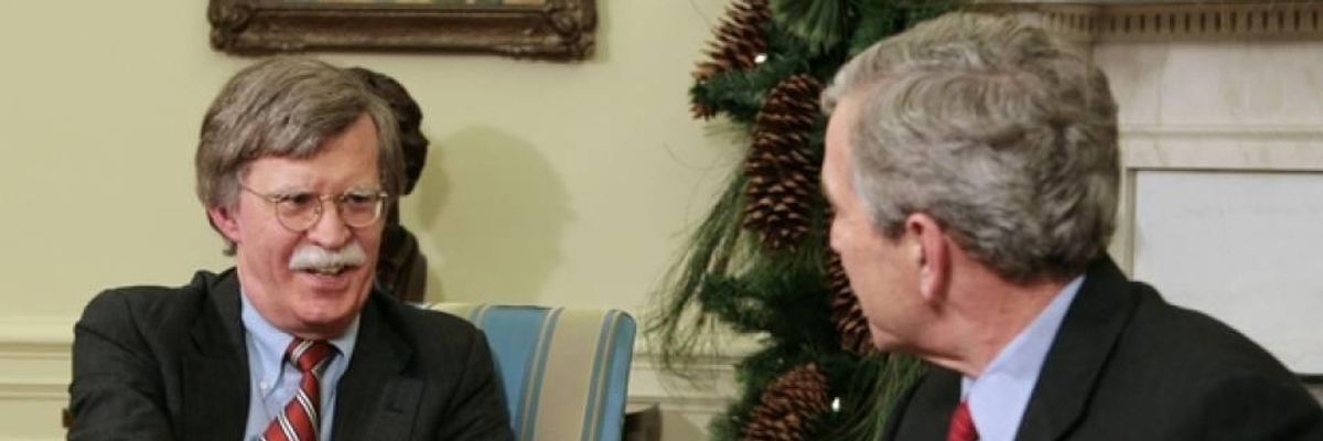 What to Do About Bolton and Other Pro-War Appointees