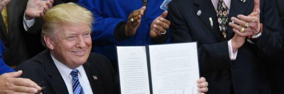 'Sadistic' Sabotage: Uproar After Trump Declares End of Healthcare Subsidies