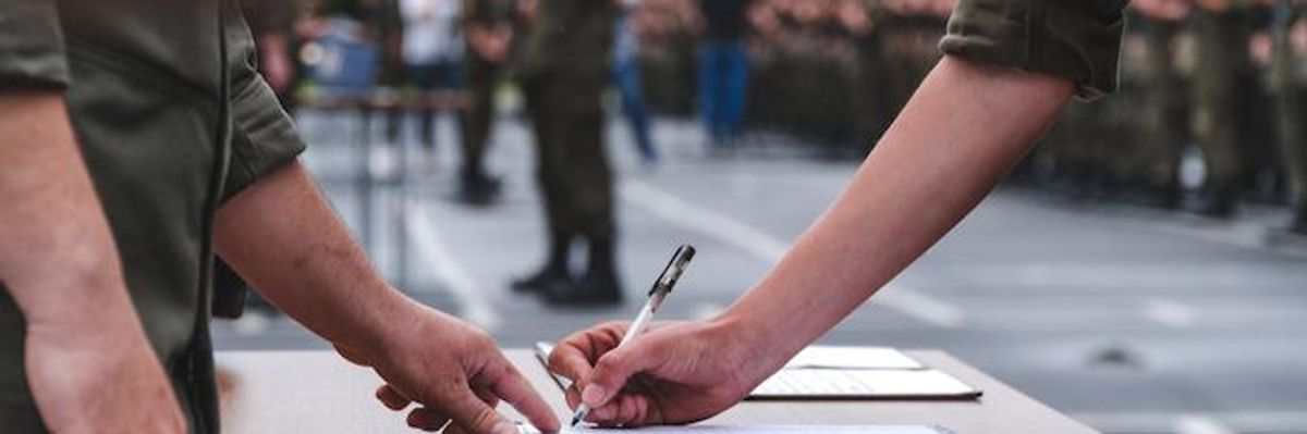 Military Recruiters Don't Belong in High Schools