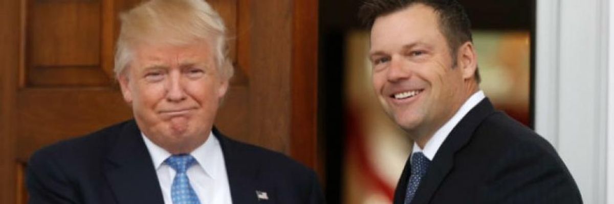 Kris Kobach, the Man Charged With Enhancing Americans' Confidence in Elections, Says That We May Never Know Who Won The Election