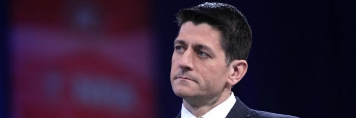 Paul Ryan Only Ever Cared About the Rich