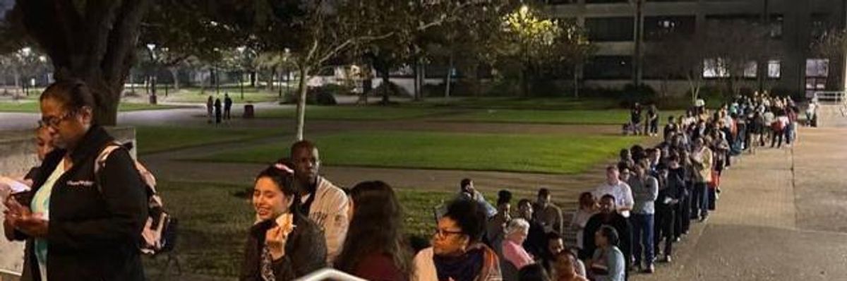 Killer Lines, Killer Cops, and Trump's Vote-Heist Dress Rehearsal