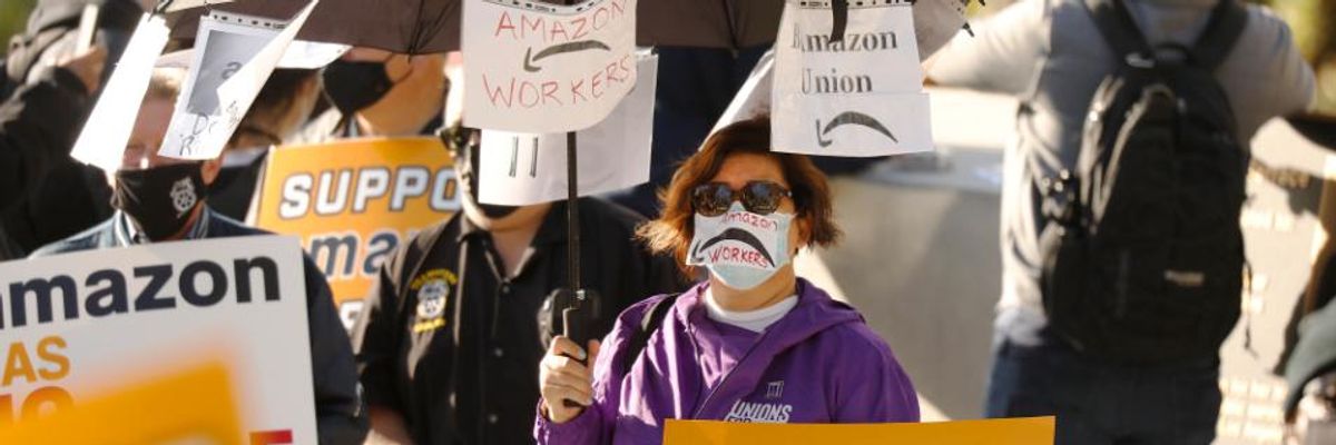 Team Bernie vs. Amazon Executive: War of Words Erupts as Sanders Backs Alabama Union Drive