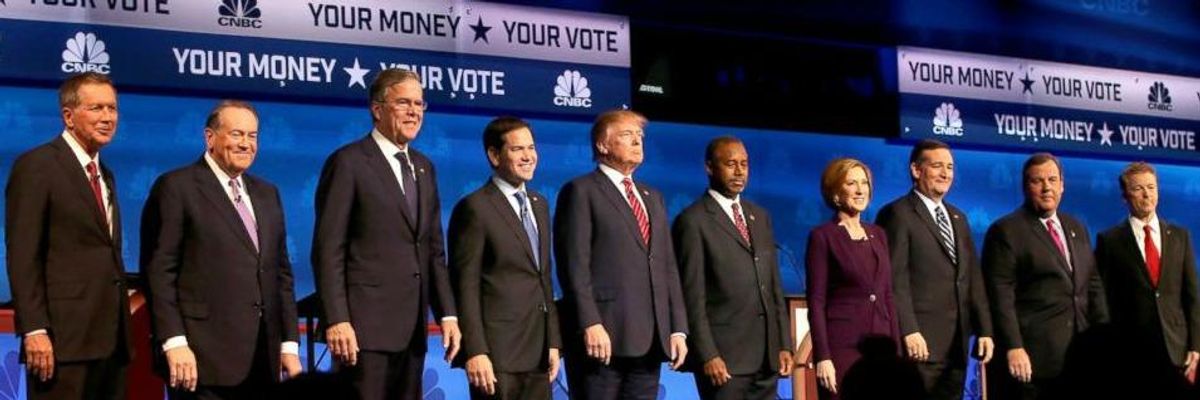 The CNBC Republican Debate: Bring In the Clowns