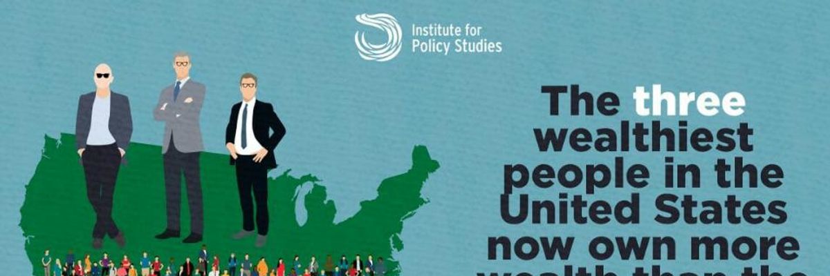 Bernie Sanders Is Right: 3 Billionaires Really Do Have More Wealth Than Half of America