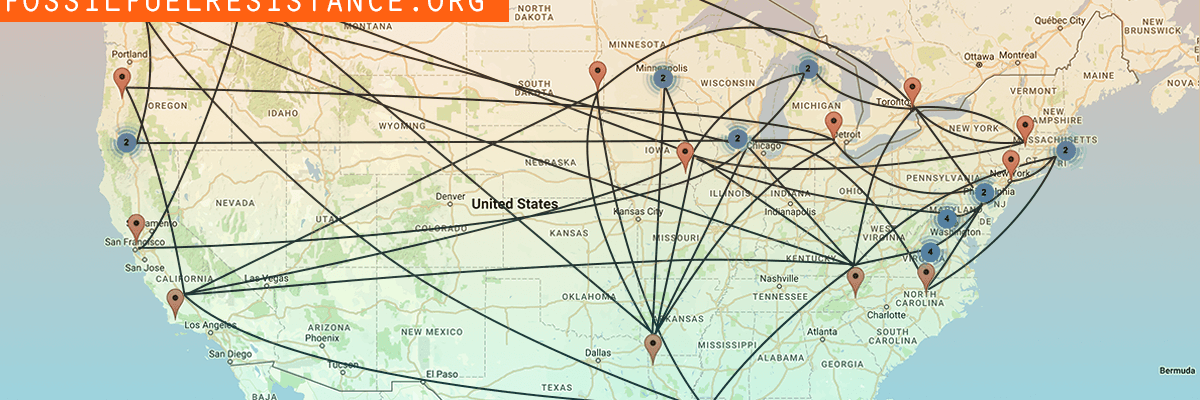 The Fight From Below Seen From Above: New Map Details Local Fossil Fuel Resistance