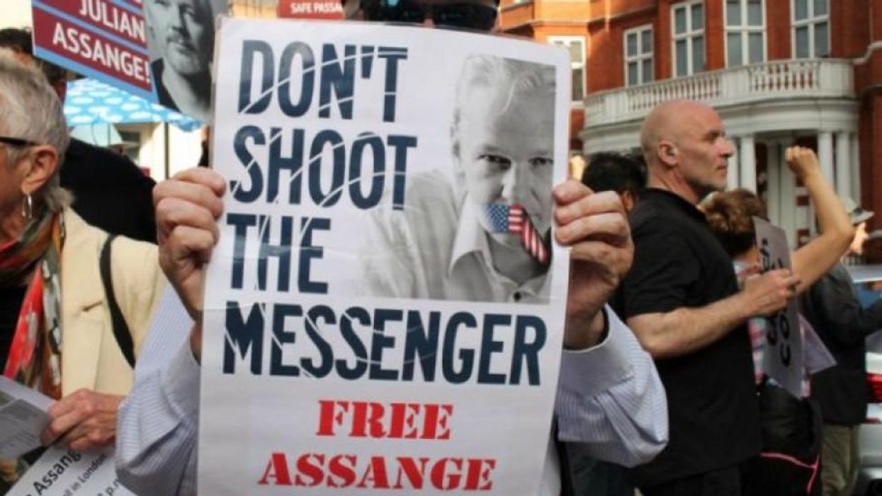 After Assange's Espionage Act Indictment, Police Move Against More Journalists for Publishing Classified Material