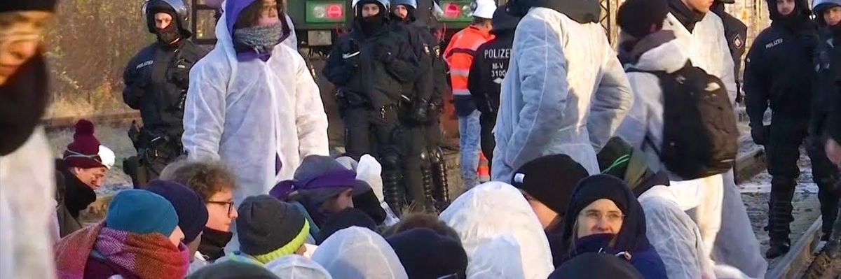 Turning Point in Climate Activism? Germans Block Coal Mines With Their Bodies