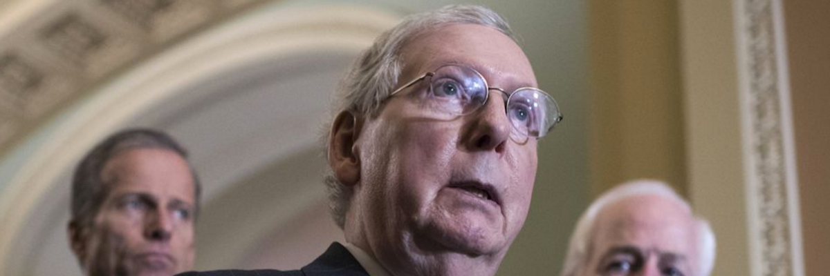 Mitch McConnell's Trump Defense Strategy Is Proof the Republican Party Is an Authoritarian Outfit