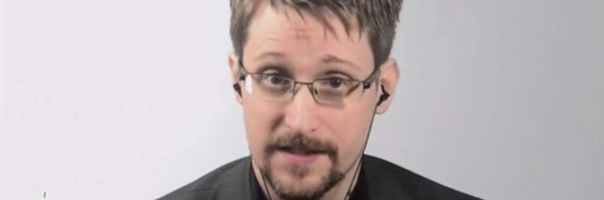 Edward Snowden Condemns Trump's Mistreatment of Whistleblower Who Exposed Ukraine Scandal