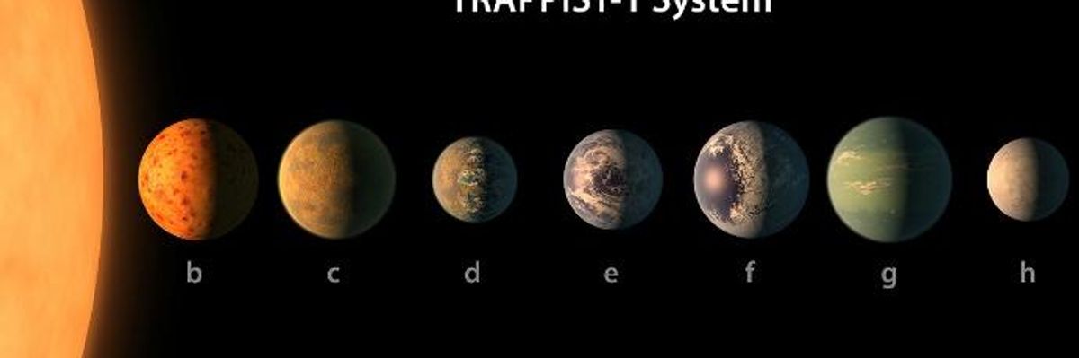 'Jaw-Droppingly Exciting': Scientists Discover Seven Earth-Like Planets