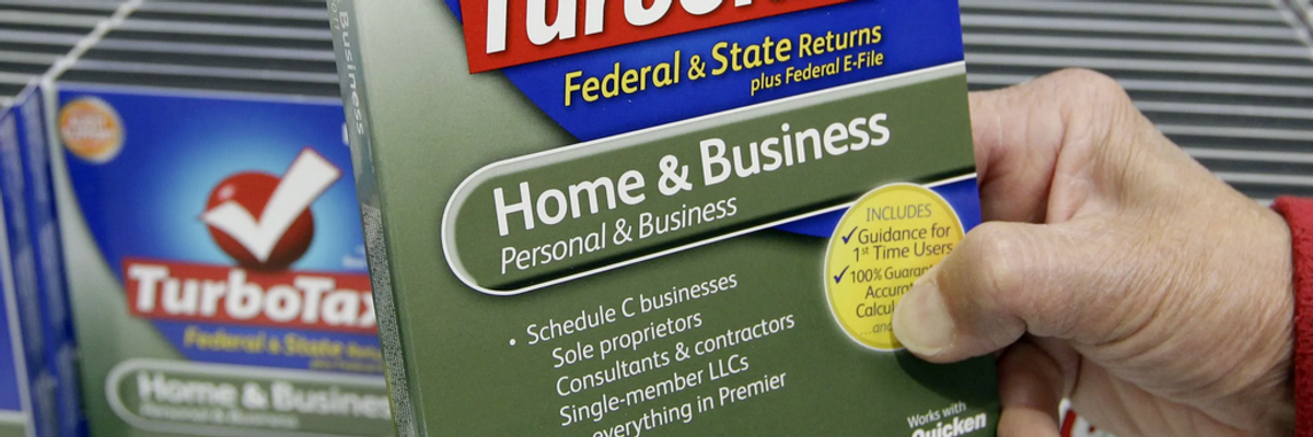 Congress Is About to Ban the Government From Offering Free Online Tax Filing. Thank TurboTax.