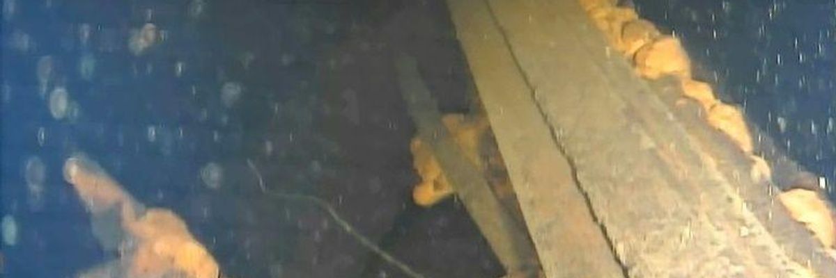 Video from Underwater Robot Shows Melted Nuclear Fuel in Bowels of Fukushima Reactor
