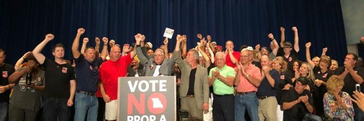 Giving 'Hope to Workers Across the Nation,' Missouri Votes to Repeal GOP Attack on Unions