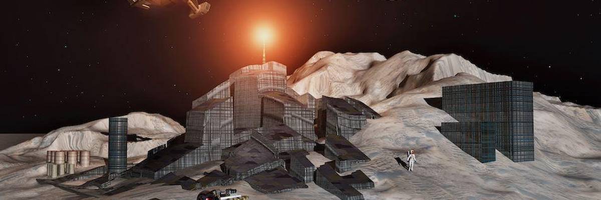 As Coronavirus Pandemic Ravages Earth, Trump Announces Push to Mine the Moon