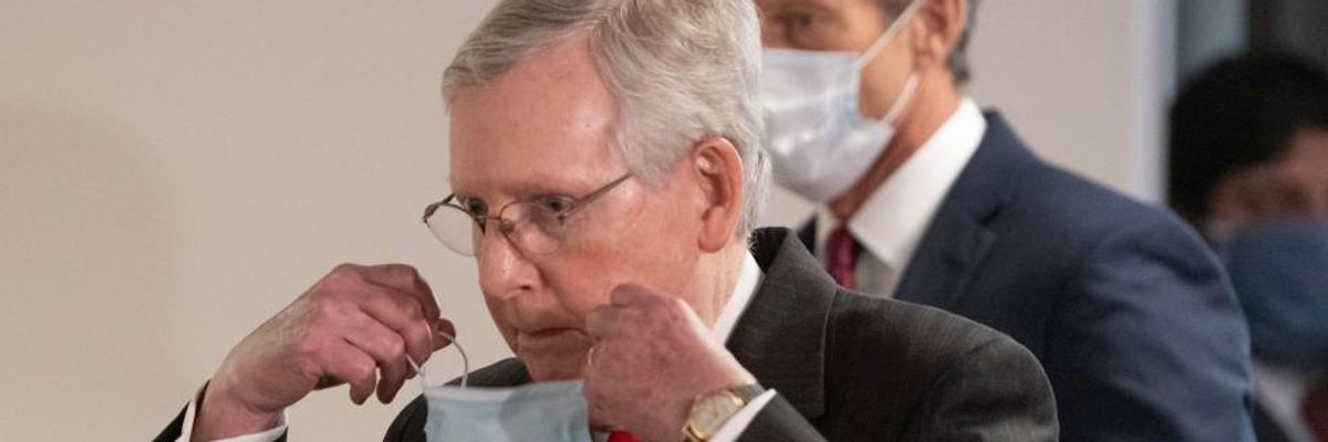 Thanks to Mitch McConnell, 30 Million Workers Head Into Election Day Unnecessarily Hurting