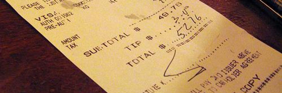 Tips Are for Servers, Not CEOs