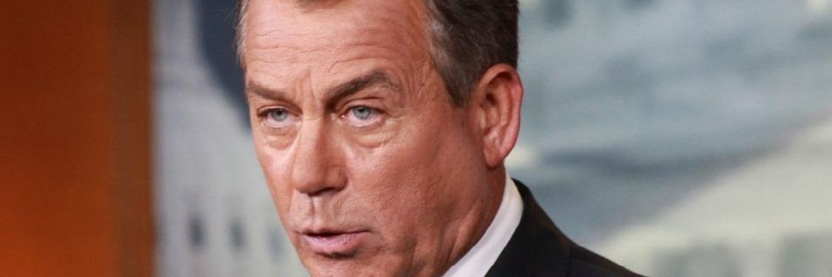 Where There's Smoke, There's Boehner