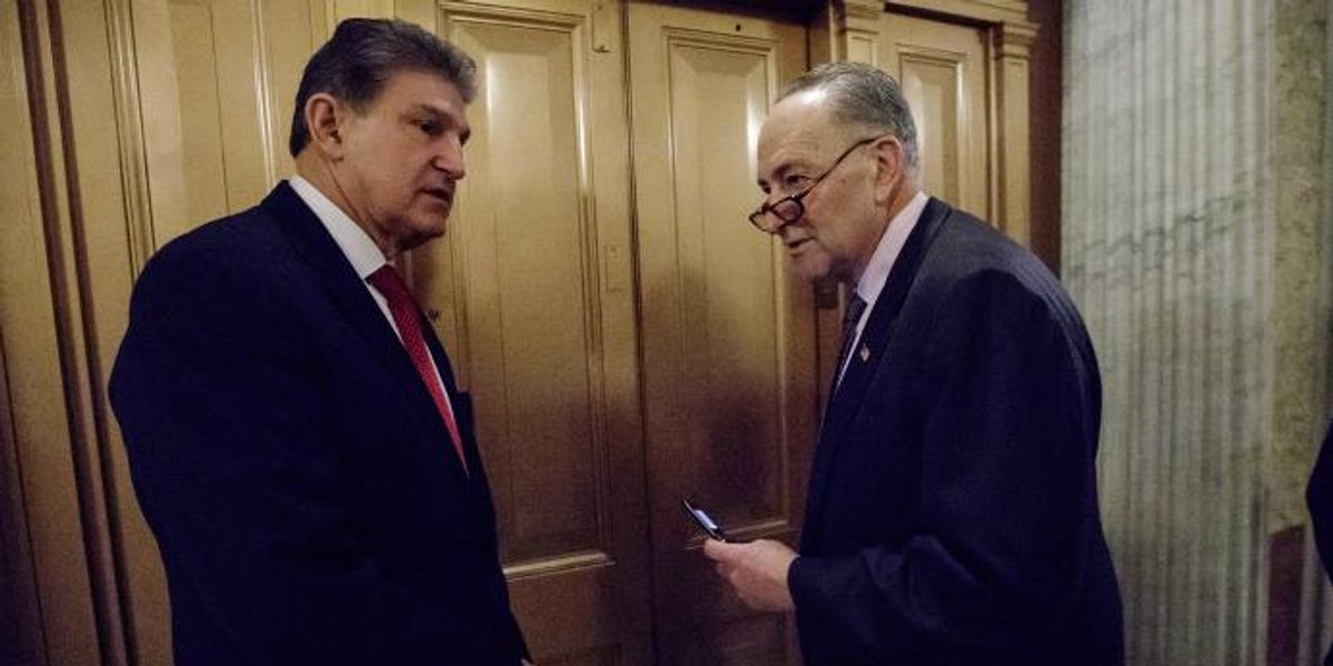 Calling Promotion Betrayal of Planet, Groups Denounce Schumer for Giving 'Fossil Fuel Servant' Joe Manchin Top Spot on Energy Committee