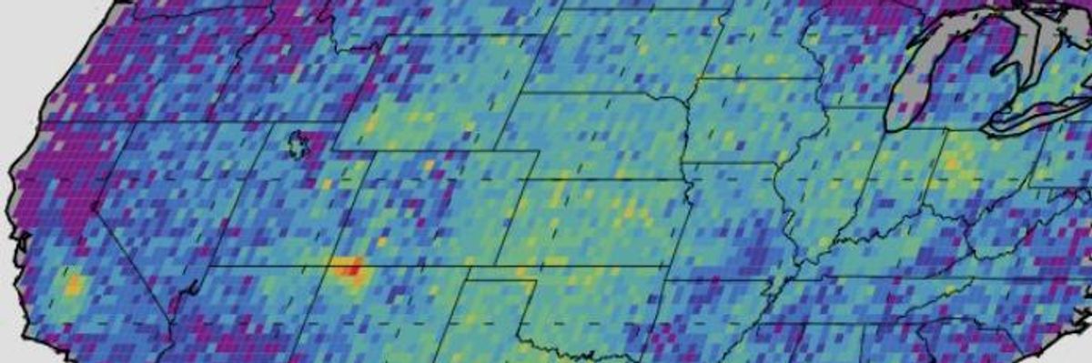 NASA Study Nails Fracking as Source of Massive Methane 'Hot Spot'