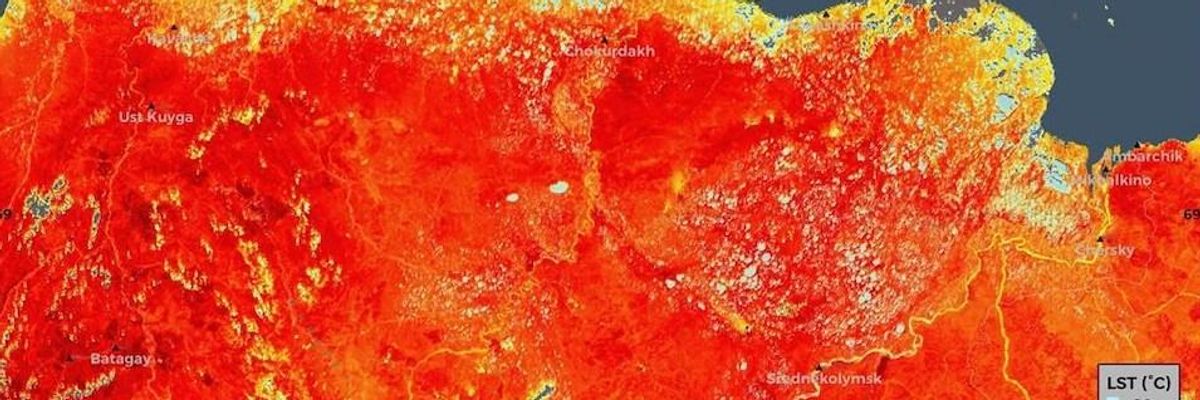 'Warning Sign of Major Proportions': Number of Siberian Forest Fires Increase Fivefold in Week Since Record High Temperature