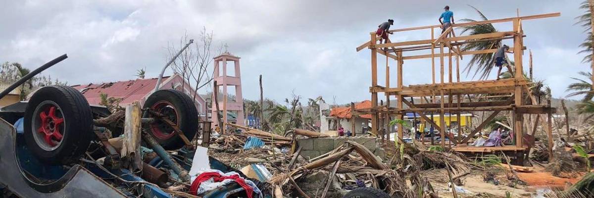 Survivors of Philippines ‘Super Typhoon’ Sue Oil Giant for Causing Climate Emergency