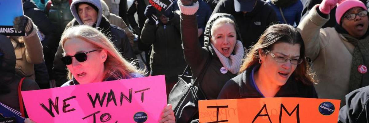 Trump's Federal Government Shutdown and Unpaid Dishwashers