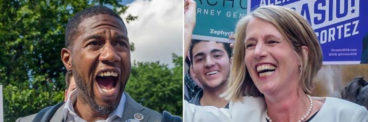While Staying Out of NY Governor's Race, Sanders Endorses Zephyr Teachout and Jumaane Williams