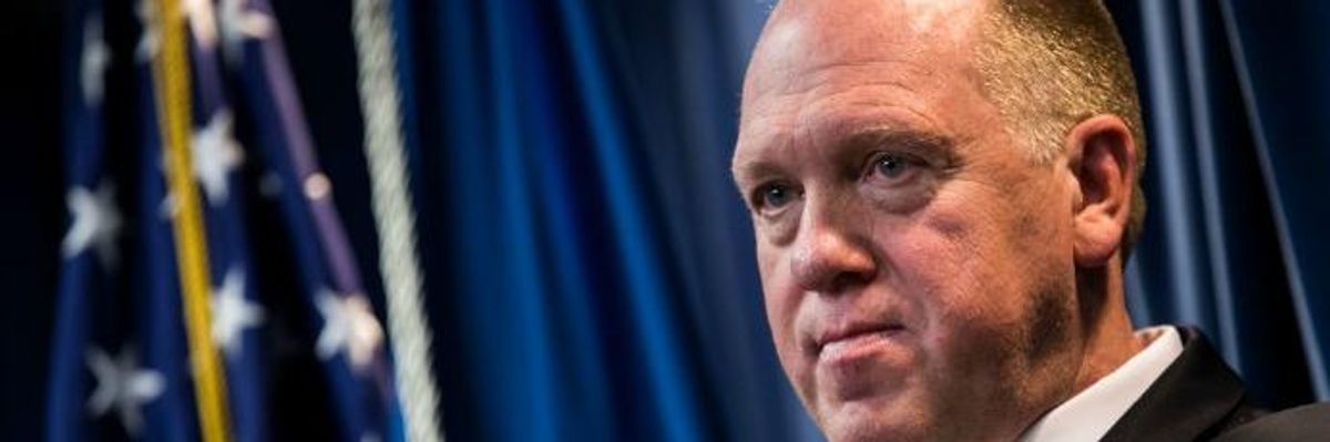 ICE Director Brags About How Much He's 'Enjoying' Tearing Immigrant Families Apart