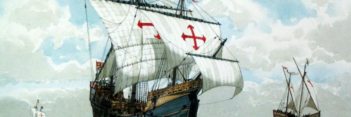 Christopher Columbus Driven by Ill Winds