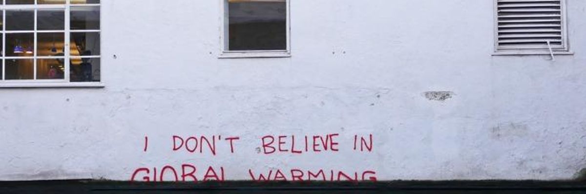 Deniers Deflated as Climate Reality Hits Home