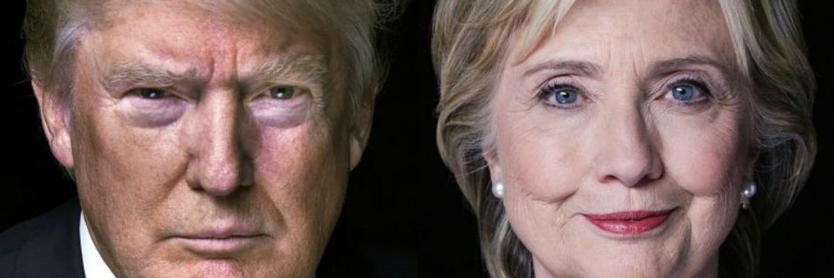 Fear the Hate: If Trump is "Tanking," Why Is He Tied with Clinton in National Poll?