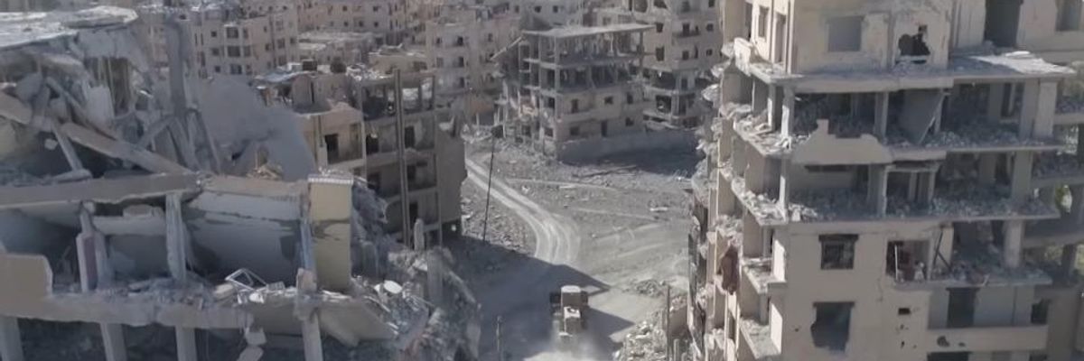 In Order to 'Save It' from Islamic State, City of Raqqa 'Comprehensively Wrecked'