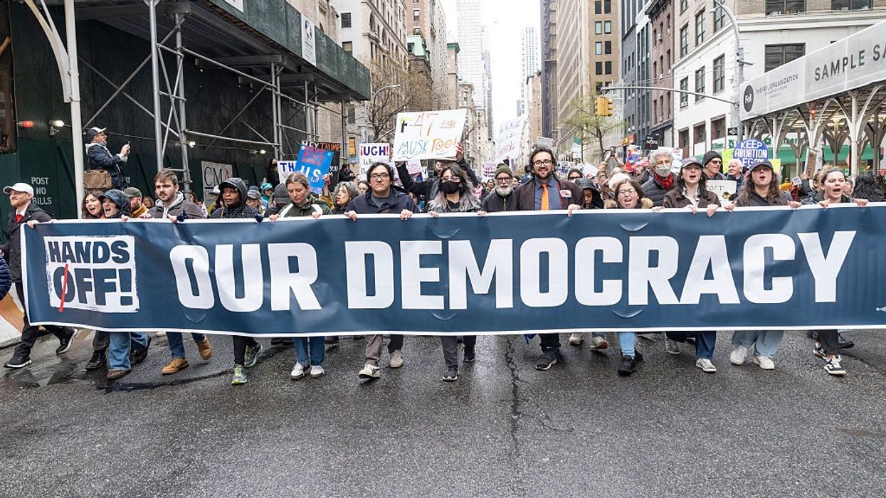 Thousands join protest and marched against Trump