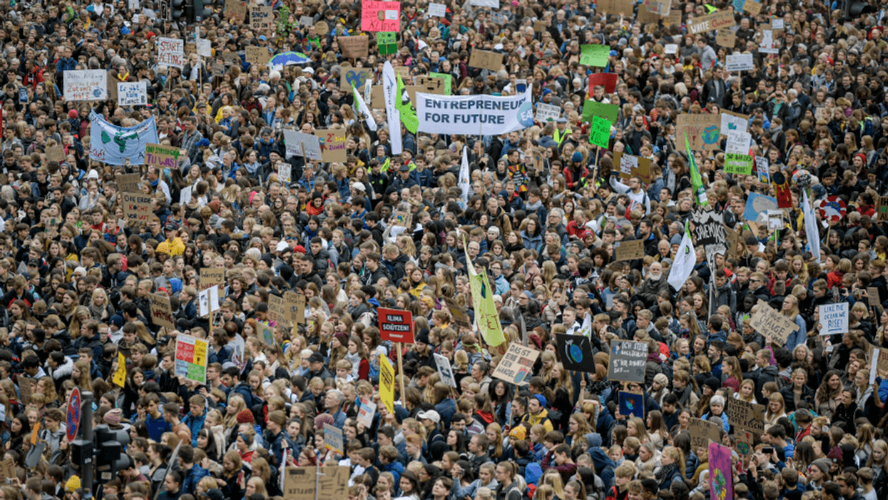 In Pictures and Video: What 'Biggest Day of Climate Action in Planetary History' Looks Like as Over 4 Million Strike Worldwide