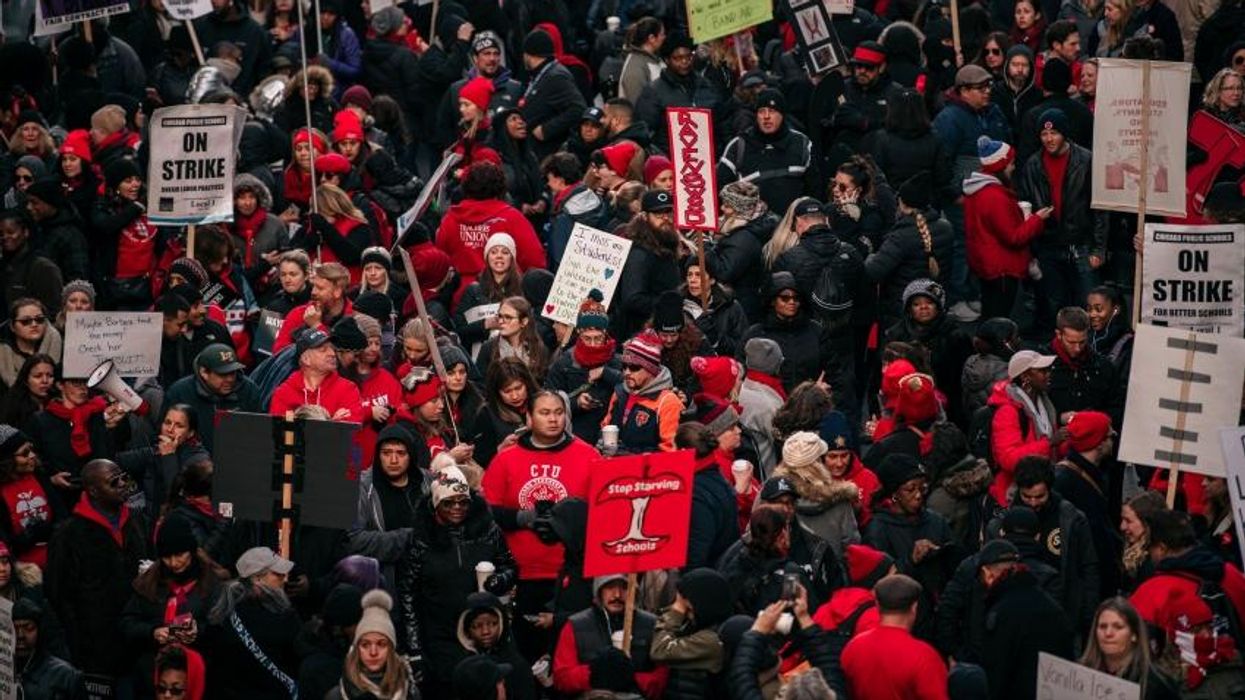 Chicago's Citywide Strike Just Spread to Charter School Teachers