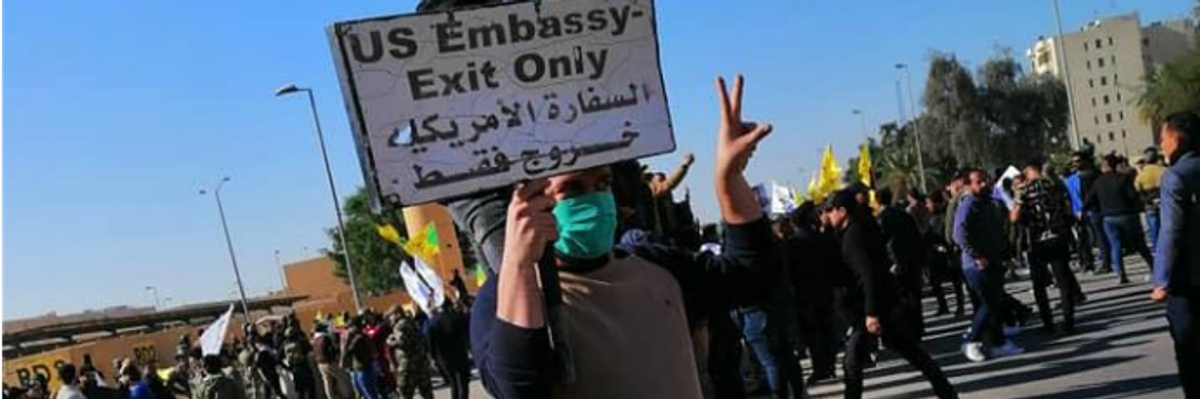 Without Evidence, Trump Accuses Iran of 'Orchestrating an Attack' on US Embassy in Iraq as Fears of War Grow