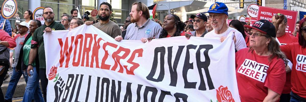 Nearly 1,000 'Workers Over Billionaires' Protests Planned Across US for Labor Day