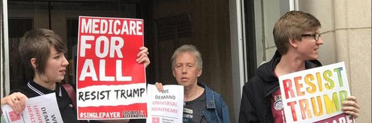 #SitInSaveLives: Arrests Nationwide as Groups Mobilize to Stop Trumpcare