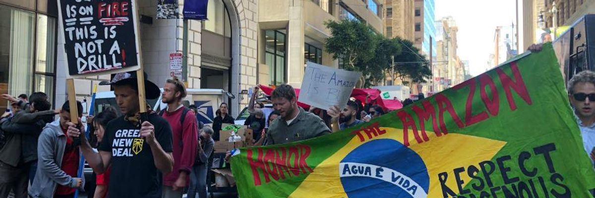 'Getting Angry on Social Media Not Enough': Thousands Across 6 Continents Mobilize to Combat Destruction of Amazon Rainforest