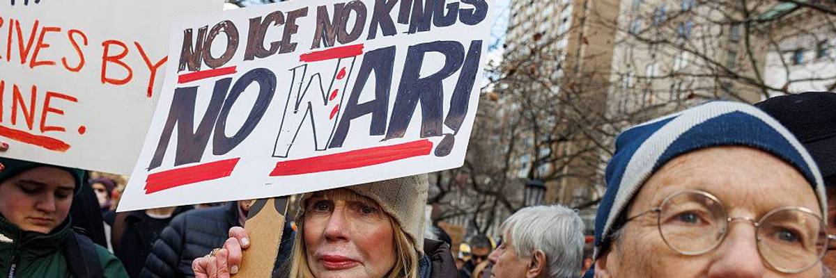 ‘No Kings. No Trump’: Organizers Mobilize to Denounce War, Tyranny, and Greed