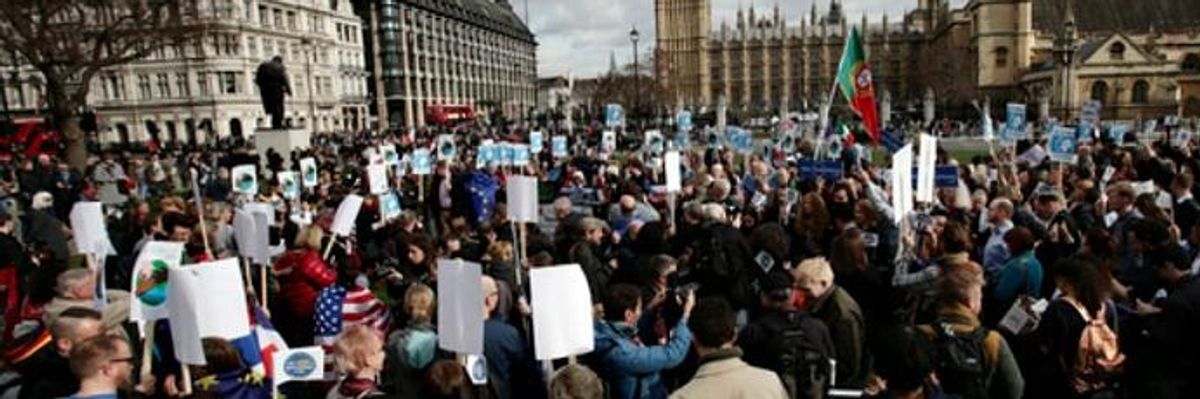 UK Parliament Debates Trump Visit as Nation Rallies in Support of Immigrants