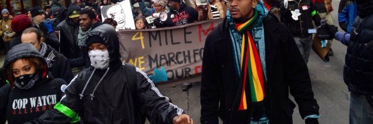 Taking Back the Streets and Their Stories, Thousands Reclaim MLK Day