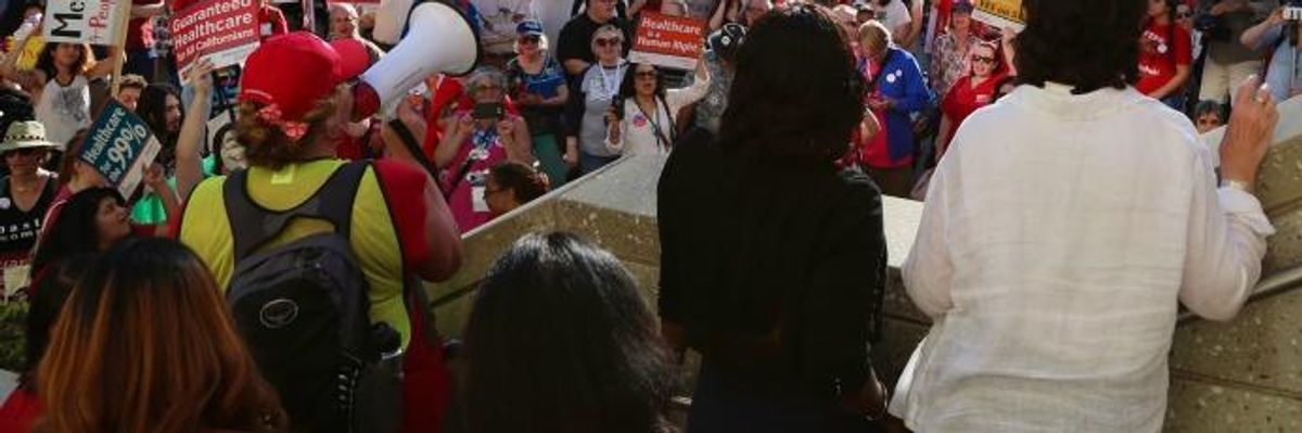 Nurses Scolded: Not OKAY to Play Hardball with Democrats