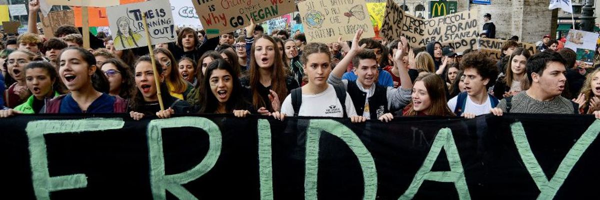 'We See No Other Options': Youth Activists Lead Global #ClimateStrike Ahead of COP 25