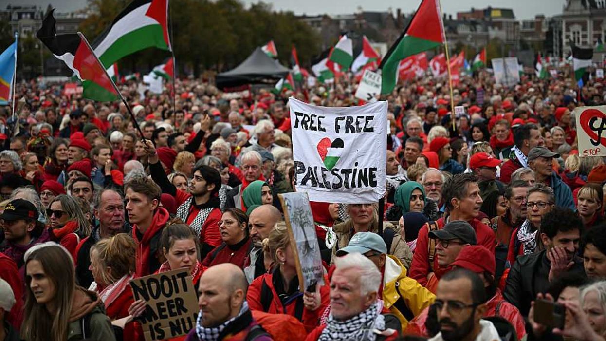 Thousands rally in Amsterdam to demand action for Gaza