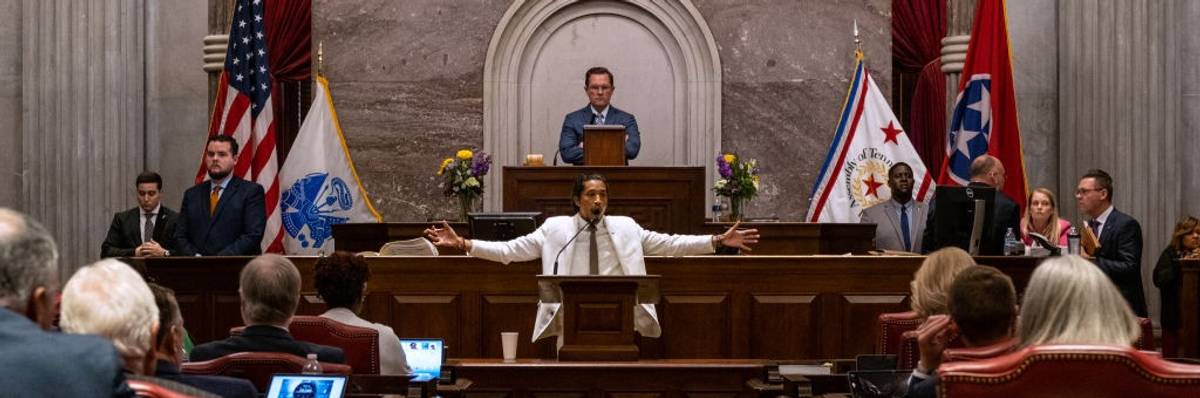 Three Tennessee Lawmakers Face Expulsion After Joining Gun Protest